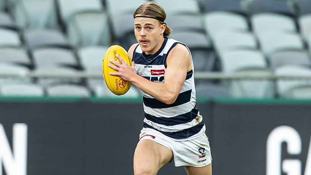 2019_08_14_VFL_HERO.jpg Jackson McLachlan in action for the Cats. - Geelong Cats